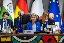 G20-Gipfel in Südafrika - Von der Leyen - Michael Kappeler/dpa-Pool/dpa G20-Gipfel in Südafrika - Von der Leyen - Michael Kappeler/dpa-Pool/dpa
