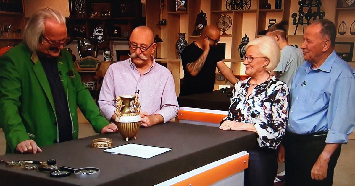 Versmolder Klaus-Peter Reinert feilscht bei \