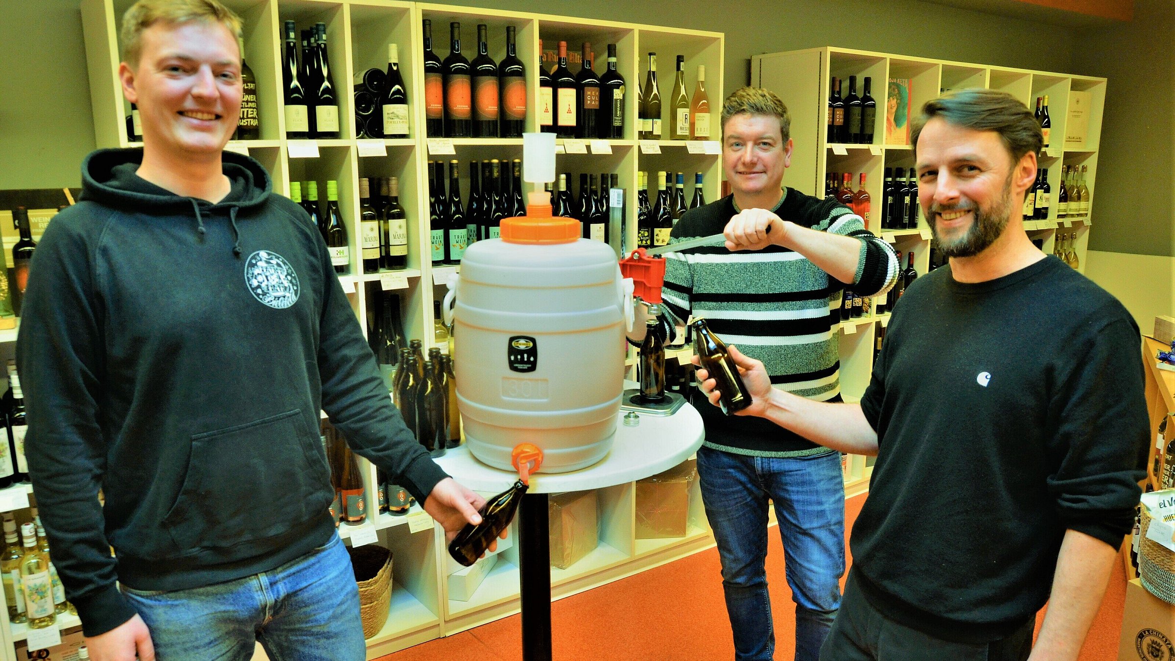 Weißwein made in Kleines Gewächs prickelt auf der Zunge Haller Kreisblatt
