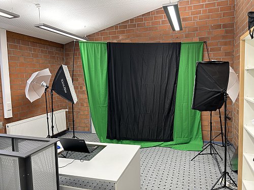 Auch ein kleines Fotostudio findet hier Platz. - © Tobias Barrelmeyer