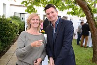 Abschiedsfeier für HK-Lokalchef Herbert Gontek: HK-Redakteure Silke Derkum und Frank Jasper. - © Foto: Jan Herrmann