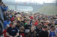 Die A33 gehörte heute den Läufern, Inlinern, Radfahrern und Spaziergängern. - © Foto: Christian Helmig