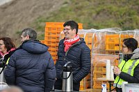 Die A33 gehörte heute den Läufern, Inlinern, Radfahrern und Spaziergängern. - © Foto: Christian Helmig