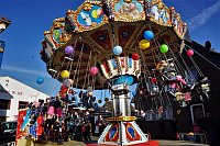 Große und kleine Versmolder waren am Wochenende auf der Kirmes unterwegs. - © Marion Bulla