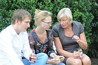 Abschiedsfeier für HK-Lokalchef Herbert Gontek: Familie Gontek. - © Foto: Heiko Kaiser