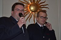 Moderatoren: Stephan Mielke und Timo Ahland führen durchs Showprogramm. - © Foto: Ekkehard Hufendiek
