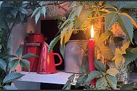 Das Ehepaar Susanne und Jürgen Kreft hat sich in Gütersloh einen wildromantischen Cottage-Garten geschaffen. Sie lieben Vintage-Schätzen und Do-it-yourself-Projekte. In ihrem verwinkelten Garten gibt es viel zu entdecken. - © Susanne Kreft