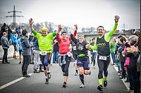 Die A33 gehörte heute den Läufern, Inlinern, Radfahrern und Spaziergängern. - © Florian Gontek