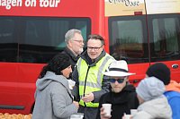 Die A33 gehörte heute den Läufern, Inlinern, Radfahrern und Spaziergängern. - © Foto: Christian Helmig