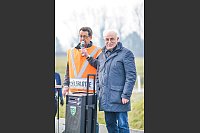 Die A33 gehörte heute den Läufern, Inlinern, Radfahrern und Spaziergängern. - © Florian Gontek
