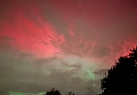 Polarlichter in Versmold