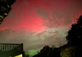 Polarlichter in Versmold
