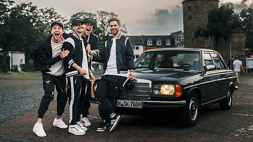 Die deutschlandweit gefeierte Tribute-Band „Vier Gewinnt“ bringt die größten Hits der„Fantastischen Vier" auf die Bühne. - © Stadt Löhne/Lucas Günzel