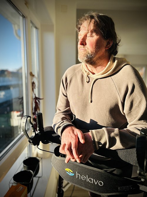 Nach seiner schweren Krankheit hat sich das Leben von Sven Heibrock von Grund auf geändert. - © Nicole Donath