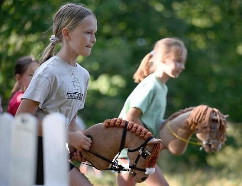 Hobby Horsing: Der Steckenpferd-Sport für Jung und Alt ist auch im Kreis Gütersloh ein Thema. - © Carla Benkö/dpa