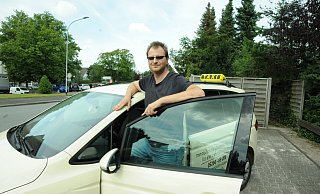 Heiko Ritzer fährt seit elf Jahren für das Unternehmen Weber. Täglich auch auf der Taxibus-Route. - Heiko Kaiser