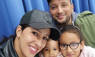 Familie Fathi sitzt seit dem 6. März in Marokko fest. - Privat