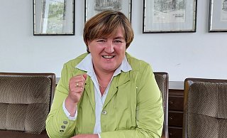 Nun also doch: Birgit Ernst, Ratsfrau aus Werther, wirft ihren Hut für die Landratswahl im 14. September in den Ring. - Claus Meyer