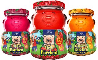 Die Bärchen-Familie hat fruchtigen Nachwuchs: Die bekannte Versmolder Marke von Hans-Ewald Reinert und das Unternehmen Zentis machen gemeinsame Sache. - Copyright Zentis/Bärchen