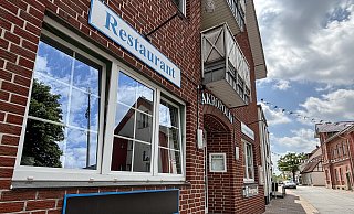 Seit Kurzem hat das Restaurant Akropolis in der Versmolder Innenstadt geschlossen. - Tasja Klusmeyer