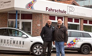 Dietrich Pleitner (r.) und Dennis Husemann arbeiten künftig eng zusammen. Bei Pleitner stehen Veränderungen an. - Andre Schneider