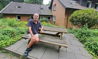 CVJM-Waldheim in HägerAls Vorsitzender des Trägervereins des Waldheims muss Reinhard Kreft momentan die bittere Pille schlucken, dass sich niemand für den Schaden zuständig fühlt. - Silke Derkum-Homburg, HK