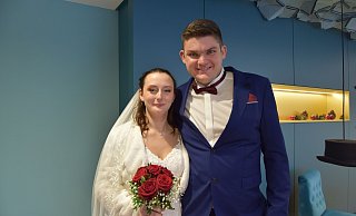 Kim Katharina Etzold und Michael Urbanek haben am Dienstag in Steinhagen geheiratet. - Birgit Nolte