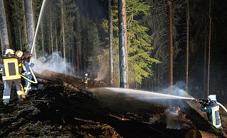 Im April 2020 war es im Teutoburger Wald oberhalb der Gaststätte Bergfrieden zu mehreren Waldbränden gekommen. Auch wenn es damals so trocken war wie heute: Auslöser sollen Brandstifter gewesen sein. - Christian Matthiesen