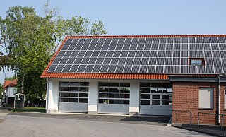 Das Feuerwehr-Gerätehaus in Oesterweg weist Mängel auf. Die Stadt muss Hausaufgaben erledigen. - HK-Archiv