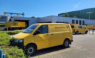 Die Post hatte mit der Zustellung in Halle zuletzt massive Probleme. Viele Sendungen und ein hoher Krankenstand brachten den Logistiker an die Kapazitätsgrenzen. - Marc Uthmann