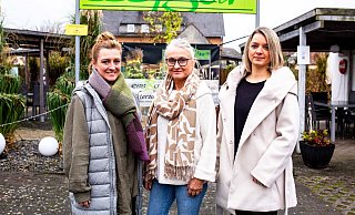 Veränderungen im Familienbetrieb: Nadine Scheer (v. l.), Ursula Ernst und Tina Neumüller gehen mit der Essbar Ernst in ein neues Zeitalter. Es gibt personelle Veränderungen. - Andre Schneider