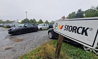 Die Storck-Mitarbeiter dürfen auch die Plätze an der OWL Arena nutzen. - Uwe Pollmeier