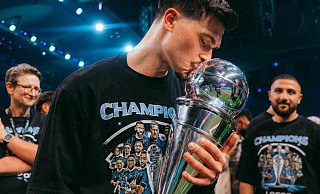 Aytürk Gecim vom SC Halle hat mit dem FC Berlin City im Mai die zweite Saison der Icon League gewonnen. - Aytürk Gecim