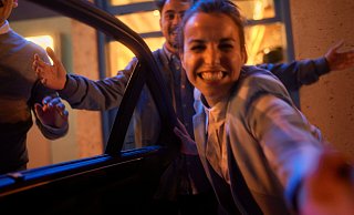 Mit Uber können einfach Taxi-Fahrten gebucht werden. - Uber Deutschland