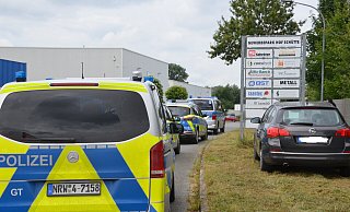 Am Mittwoch gab es an der Rifle Ranch in Borgholzhausen einen großen SEK-Einsatz. - Andreas Großpietsch