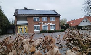 Die Oesterweger Volksbank in Versmold wurde Ziel Krimineller. - Andre Schneider