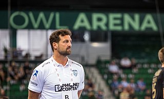Trainer Florian Kehrmann und der TBV Lemgo gastierten zuletzt 2023 beim So-Tech-Cup im Altkreis Halle. - Sören Voss