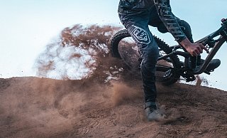Tricks und Sprünge mit dem Rad sind auf einer Dirt-Bike-Strecke möglich. Versmold soll nun erstmalig einen solchen Parcours bekommen. - Symbolfoto Pixabay