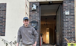 Hausbesitzer mit 20 Jahren – Malte Achelpöhler liebt große Projekte. - Tobias Barrelmeyer