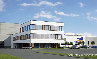 So soll das neue Hochregallager im August 2022 aussehen. - WLS Spedition