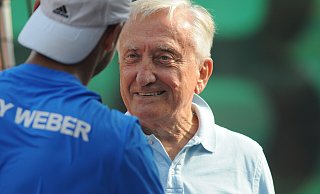 Gerhard Weber revolutionierte den Tennis-Sport in Deutschland - unter anderem mit der Erfindung und Ausrichtung der "Gerry Weber Open". - Claus Meyer