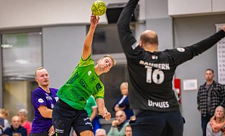 Timo Menger war mit sieben Toren Loxtens bester Werfer in Bommern. - Nico Seifert