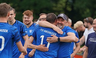 Der TSV Amshausen jubelt über den Klassenerhalt in der Fußball-Kreisliga A. - Ralph Struck