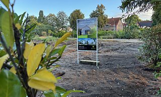 Auf dem Gelände im Versmolder Ortsteil Oesterweg sollen mehrere Wohnhäuser entstehen. - Tasja Klusmeyer