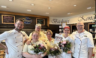 Ein starkes Team: Die Bossert-Mannschaft - links Juniorchef Patrick Kröger. - Bossert