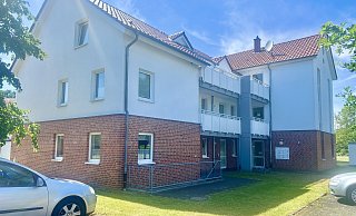 In dieser Seniorenwohnanlage nahe der Patthorster Straße in Steinhagen hat Marion S. zuletzt gelebt. - Wolfgang Wotke