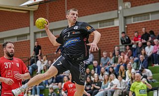 Nick Borgstedt steuerte sieben Treffer zum Sieg seiner HSG Werther/Borgholzhausen über die Spvg. Steinhagen bei. - Gunnar Feicht