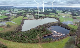 Drei der geplanten Windräder würden im Einzugsbereich des Naturschutzgebietes Barrelpäule auftauchen. - Ulrich Fälker