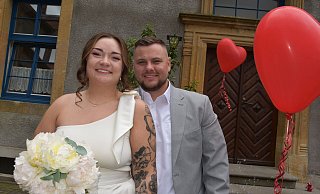 Laura Charis Sonnenberg und Robin Beekmann haben geheiratet. - Birgit Nolte