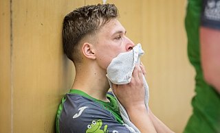 Handball-Oberliga: SF Loxten gegen TSG Harsewinkel: TIm Weischer Frust nach der Niederlage - Sören Voss